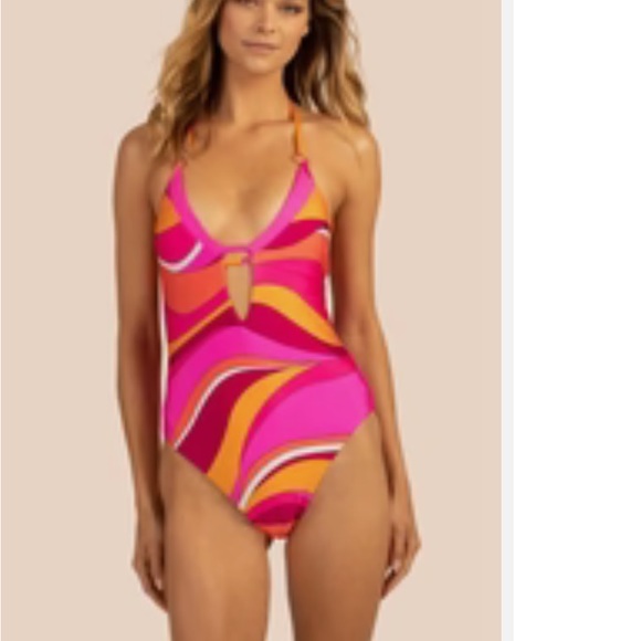 Trina Turk Other - Trina Turk Plunge One piece Suit size 10